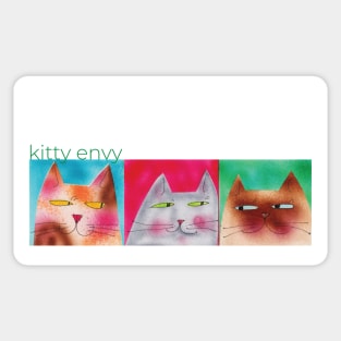 Kitty envy Sticker